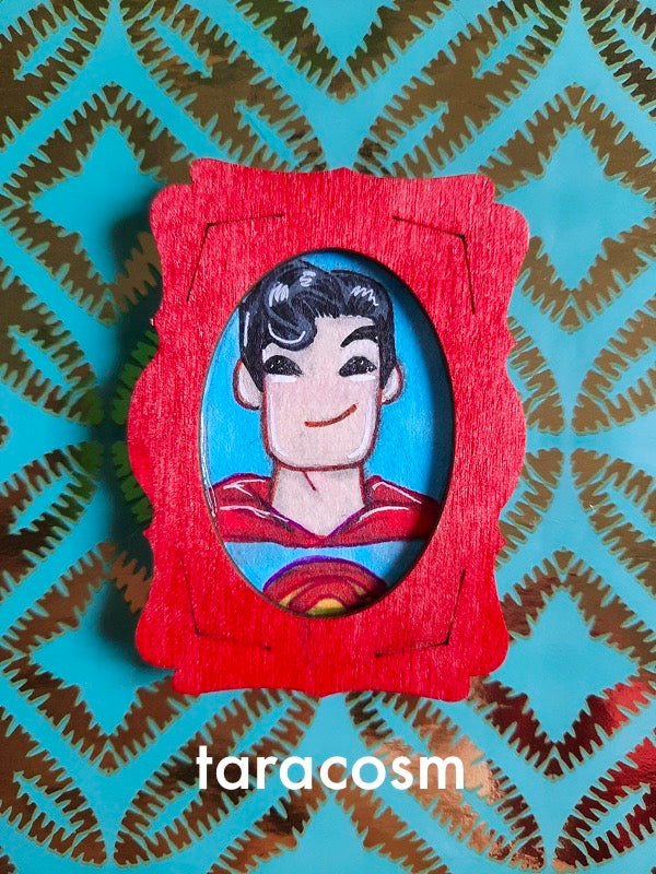 Superman Original Art Magnet