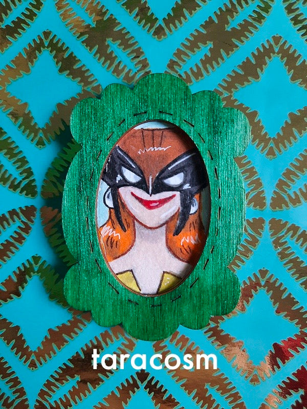 Hawkgirl Original Art Magnet