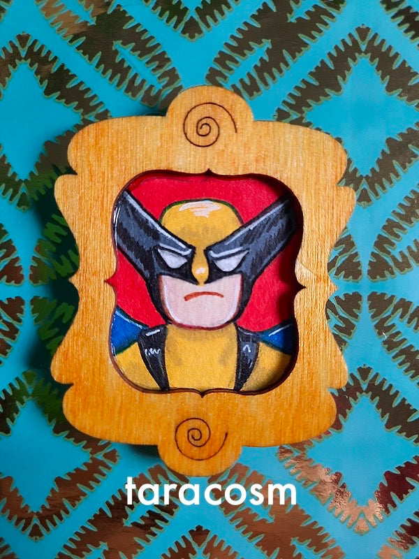 Wolverine Original Art Magnet
