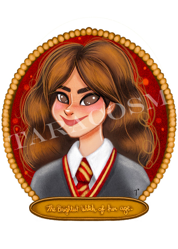 The Brightest Witch of Her Age Art Print