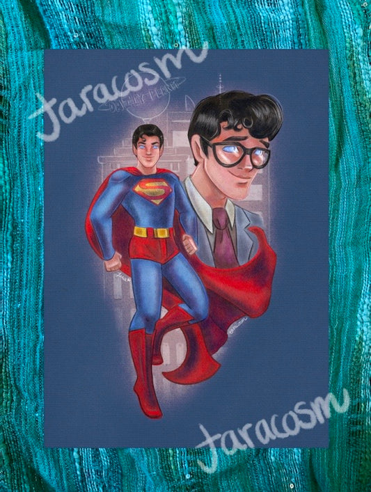 Supes Art Print