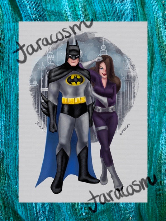 Bats & Tals Art Print