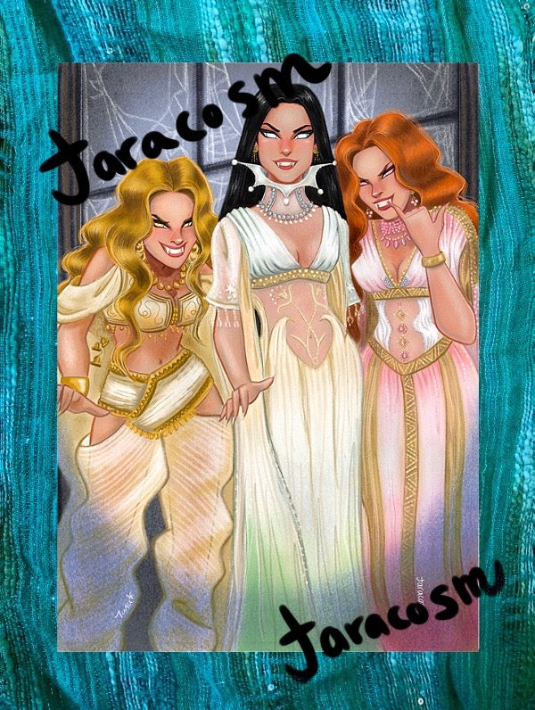 Vampire Brides Art Print