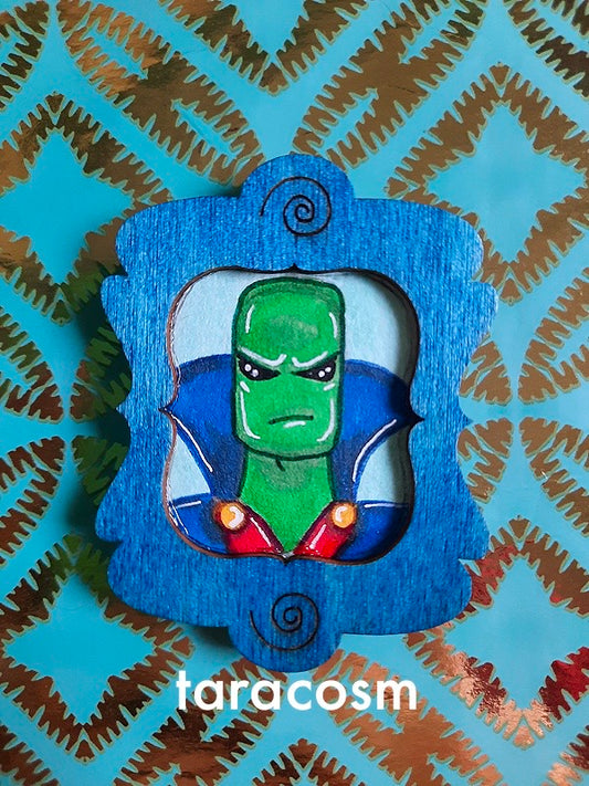 Martian Manhunter Original Art Magnet