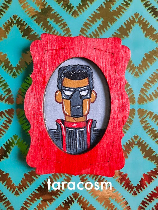 Mister Terrific Original Art Magnet