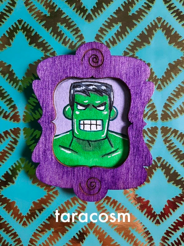 Hulk Original Art Magnet