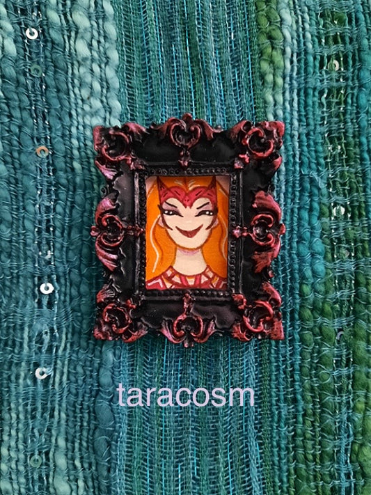 One-of-a-kind Scarlet Wanda magnet
