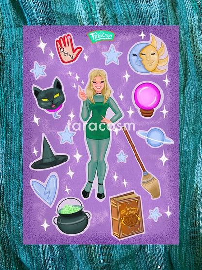 90’s Sabrina Sticker Sheet