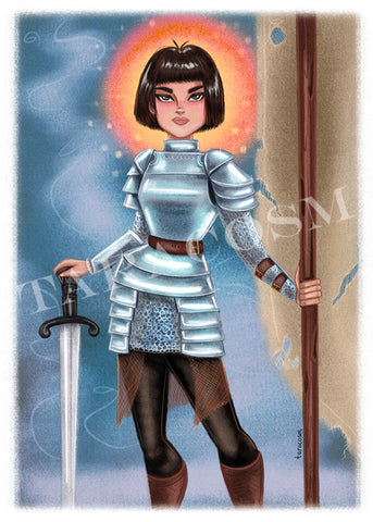 Joan of Arc Art Print